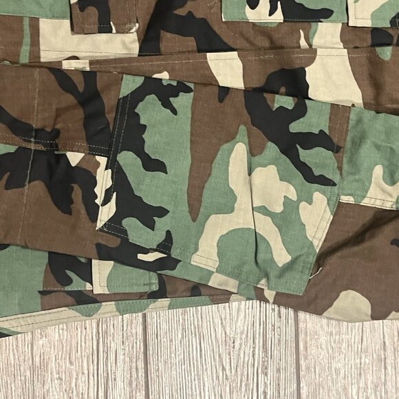 TRU-SPEC Camouflage Military Jacket Men's XS Regular 100% Cotton Fatigues NWT - Picture 4 of 9